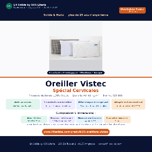 Oreillers Vistec